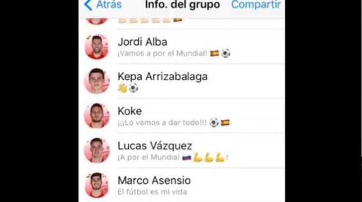 Seleccionador español arma grupo en Whatsapp para convocar a jugadores