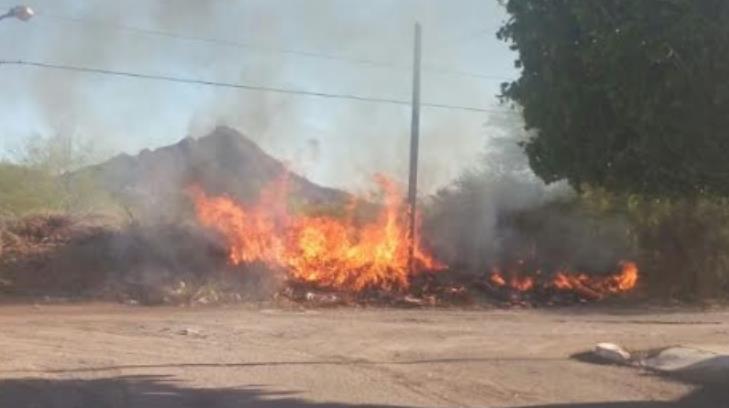 AUDIO | Bomberos de Guaymas reportan incremento de incendios de maleza y basura