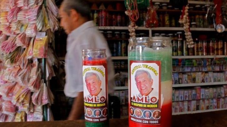 En Tabasco venden la ‘legitima veladora’ para que López Obrador gane la elección
