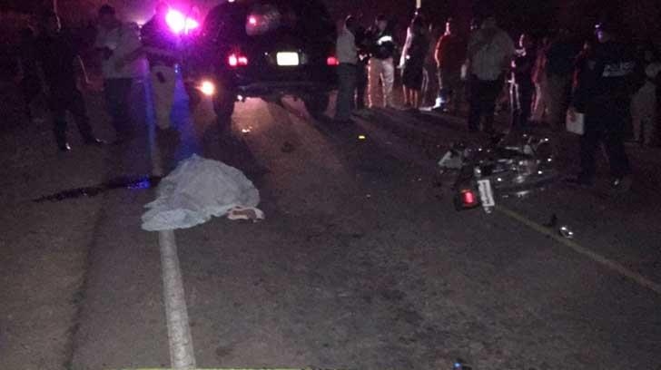 AUDIO | Fallece motociclista en Navojoa tras chocar contra un dompe
