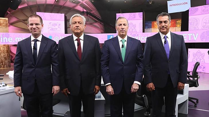 El tercer debate presidencial del INE fue el que registró menor audiencia