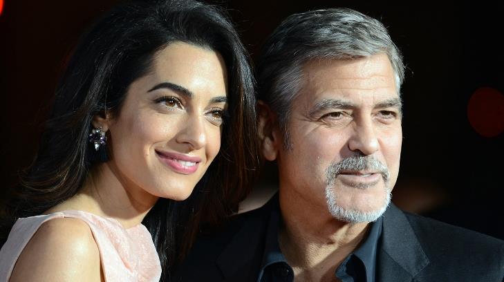 George Clooney y su esposa donan 100 mil dólares para niños migrantes