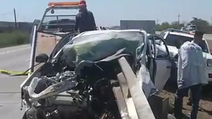 AUDIO | Conductor fallece al chocar su auto contra una valla metálica