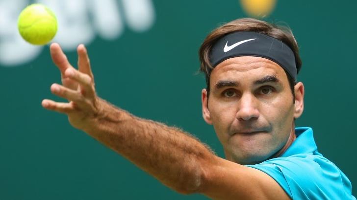 Roger Federer inicia con el pie derecho su participación en el Torneo de Halle