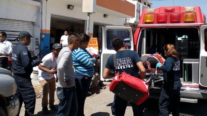 AUDIO | Hombre cae de andamio de 6 metros en Navojoa; únicamente resulta lesionado