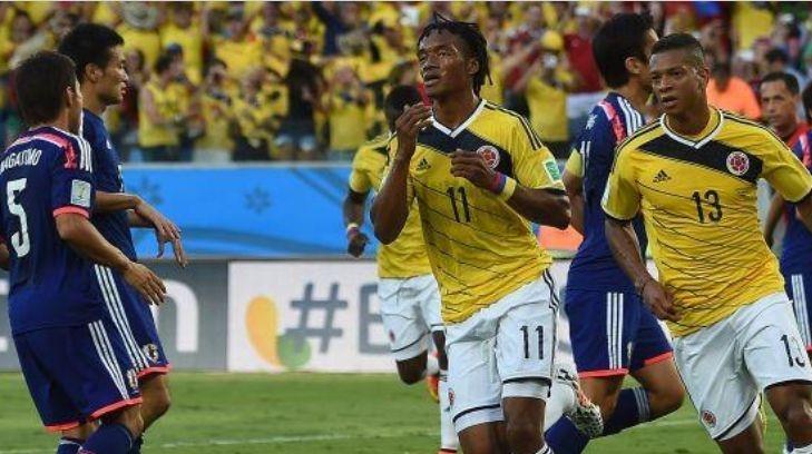 Japón golea 2-1 a Colombia