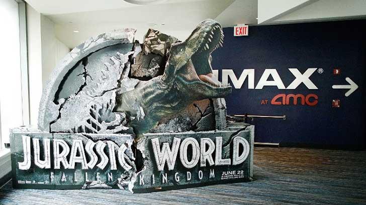 Película Jurassic World el reino caído, la más taquillera en México