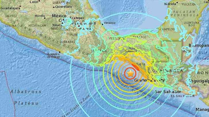 Sismo de magnitud 5.8 sacude Ciudad Hidalgo, Chiapas