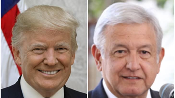 Donald Trump felicita a López Obrador por su virtual triunfo en la elección presidencial