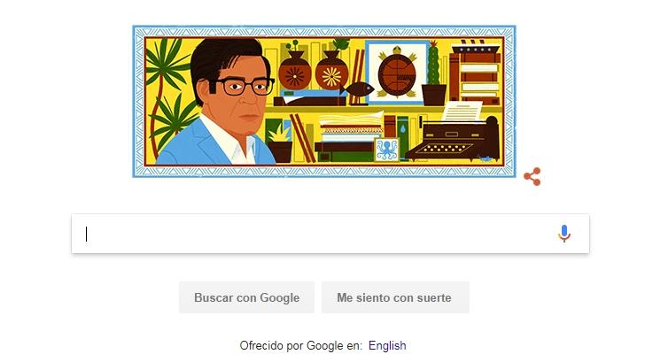 Google festeja el natalicio de José Emilio Pacheco