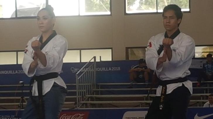 México se cuelga el oro en Taekwondo Poomsae mixto en JCC