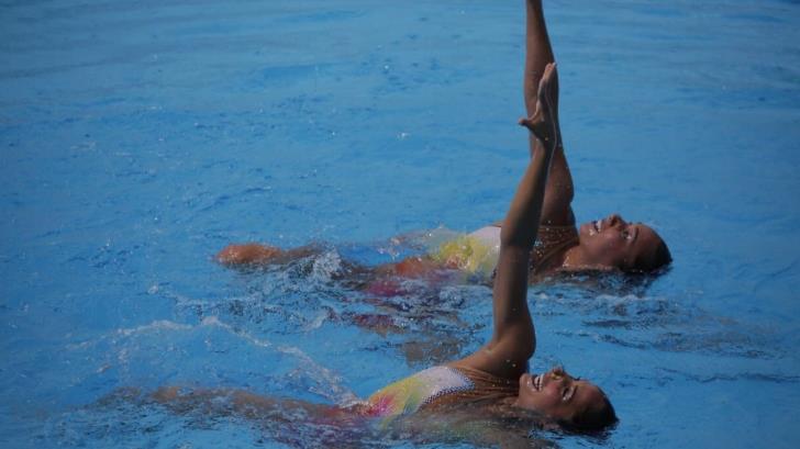 Nuria Diosdado y Karem Achach ganan oro en dueto libre de nado sincronizado en JCC