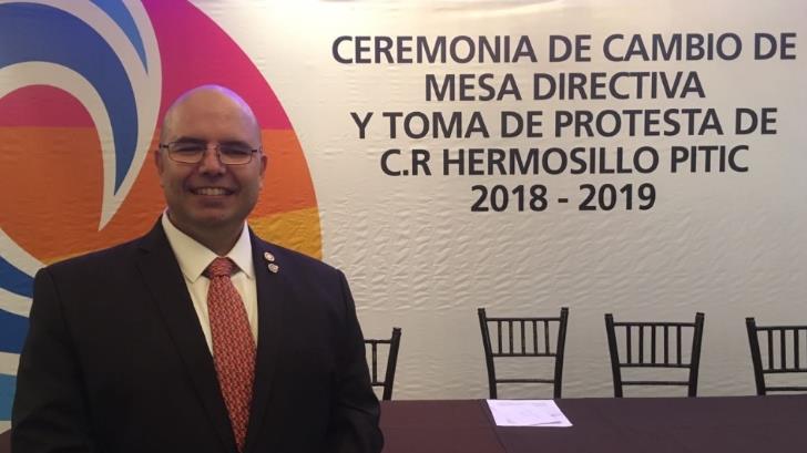 Alejandro Félix Abdo, nuevo presidente del Club Rotario de Hermosillo