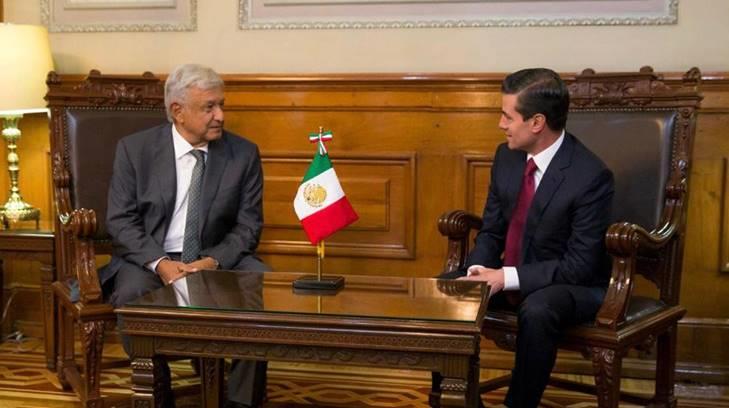 Peña Nieto y López Obrador sostendrán un encuentro este jueves para iniciar transición