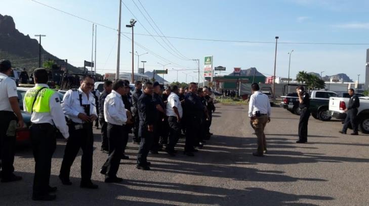 Encuentran irregularidades para portación de armas de policías en Guaymas