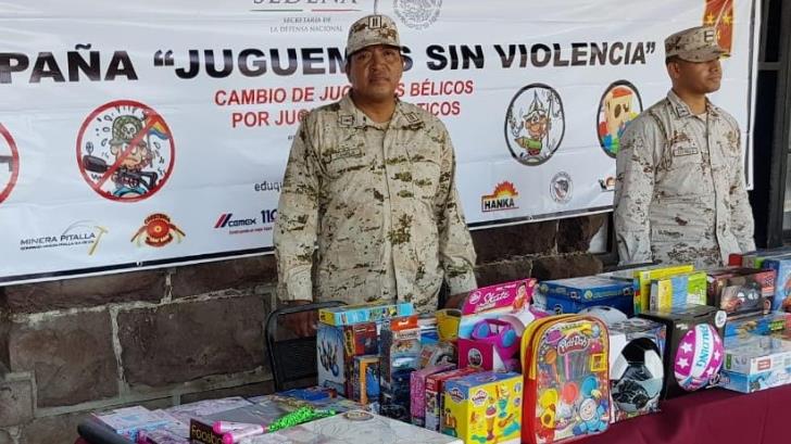 AUDIO | La Sedena inicia la campaña ‘Juguemos sin violencia’ en Guaymas