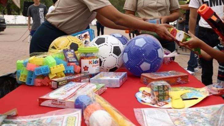 Grupo parroquial juvenil realiza colecta de juguetes para niños de invasiones de Hermosillo