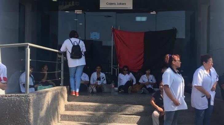 AUDIO | Empleados de maquiladora Leoni denuncian abusos laborales y se pronuncian en huelga