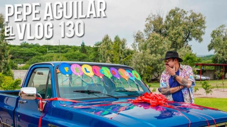 VIDEO | Pepe Aguilar cumple 50 años de edad y se consiente…