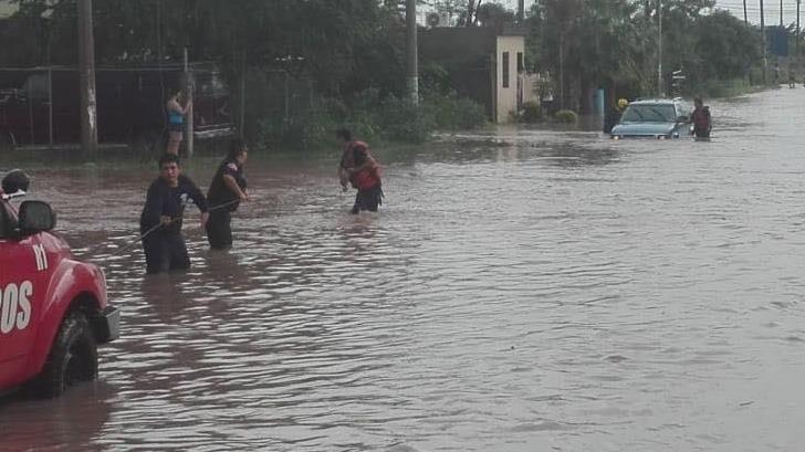 AUDIO | Rescatan a 15 personas y 11 vehículos atrapados por la lluvia en Navojoa