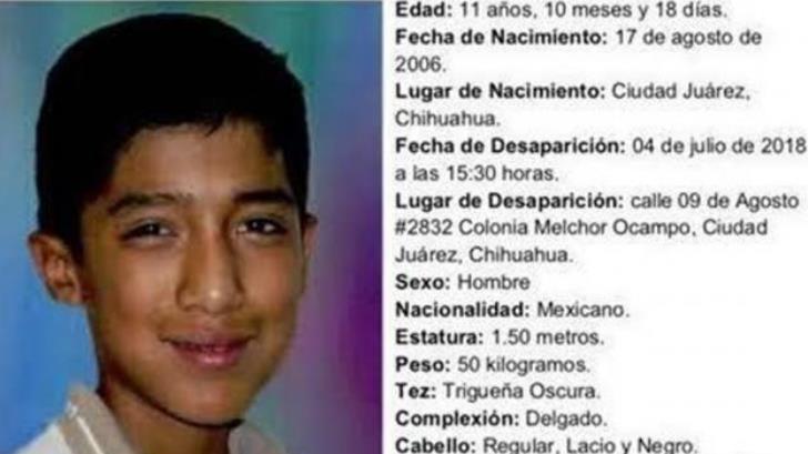 Buscan al niño Juan Manuel Ruiz García, conocido como ‘Tomatito’, desaparecido en Ciudad Juárez