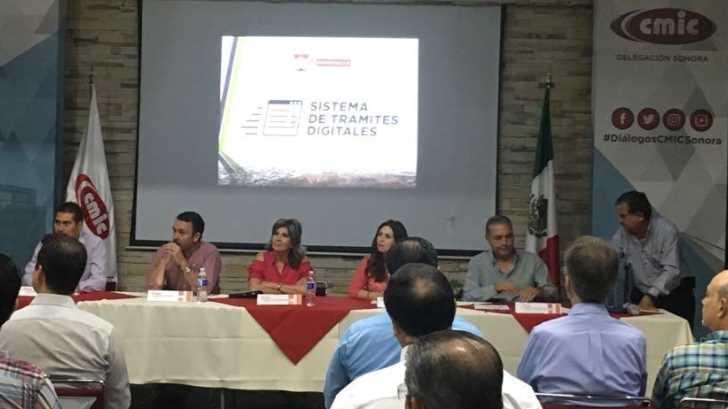 AUDIO | El Ayuntamiento presenta a la CMIC Sonora la plataforma de Trámites Digitales