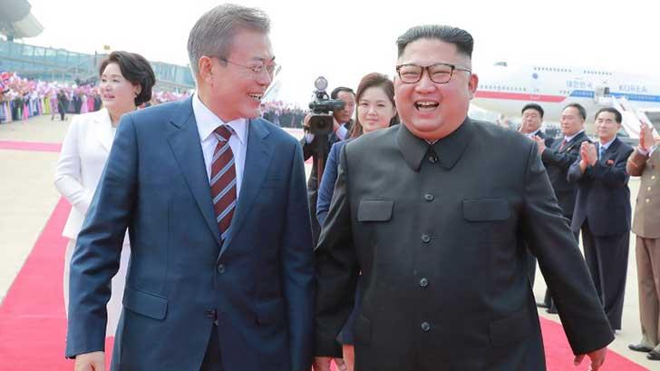 Coreas pactan eliminar toda amenaza de guerra