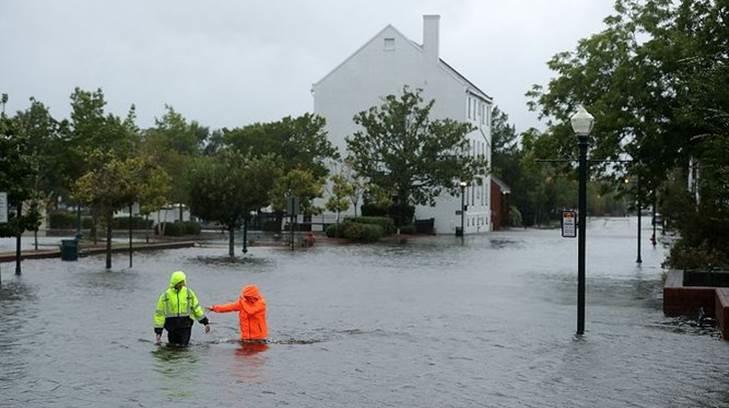 Huracán Florence rompe récord de lluvias en Carolina del Norte