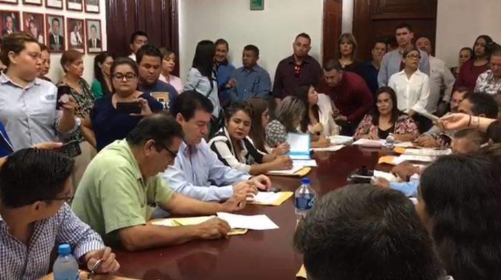 VIDEO | Regidores de Guaymas muestran su inconformidad con la alcaldesa Sara Valle