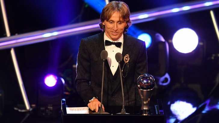 Luka Modric, mejor jugar del año en los premios ‘The Best 2018’