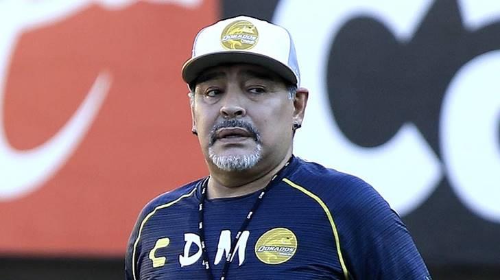 Diego Maradona anuncia que dejará a los Dorados al terminar el Torneo de Ascenso MX