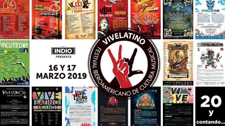 La edición 20 del ‘Vive Latino’ se llevará a cabo los días 16 y 17 de marzo