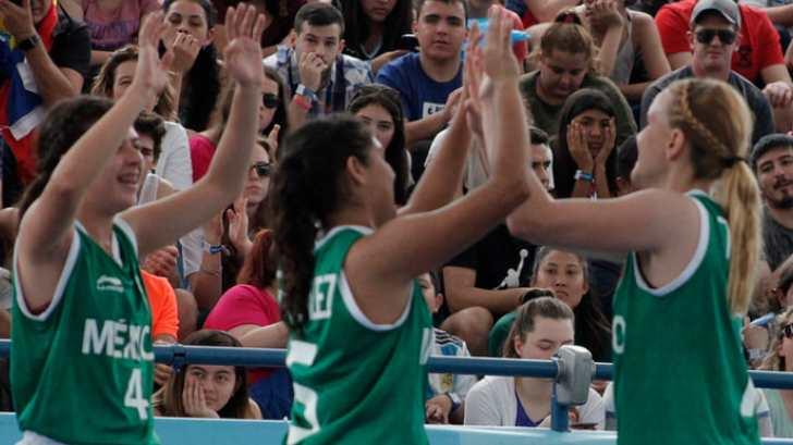 El equipo mexicano de basquetbol 3x3 femenil suma 2 victorias en JOJ Buenos Aires 2018