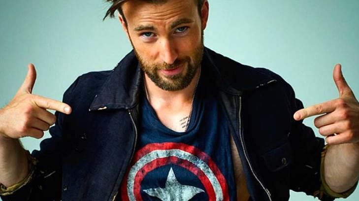 Chris Evans cumple 8 años interpretando al Capitán América