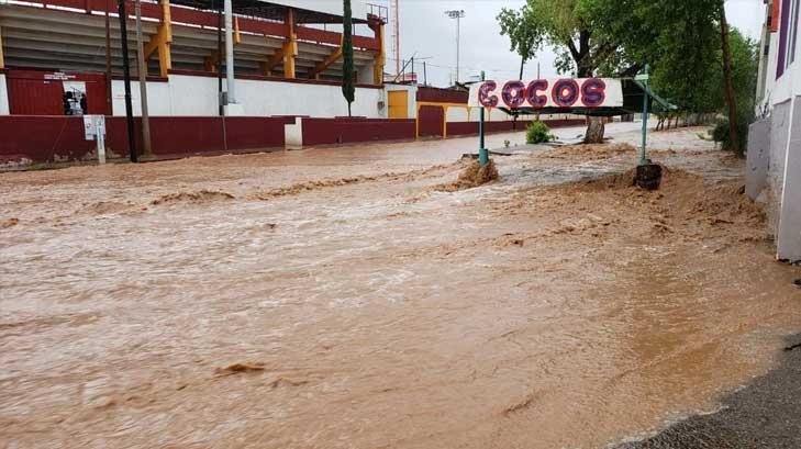 AUDIO | Caen más de 20 milímetros de lluvia y granizo en 40 minutos en Nogales