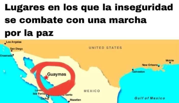 Ciudadanos expresan inconformidad por marcha convocada por alcaldesa de Guaymas