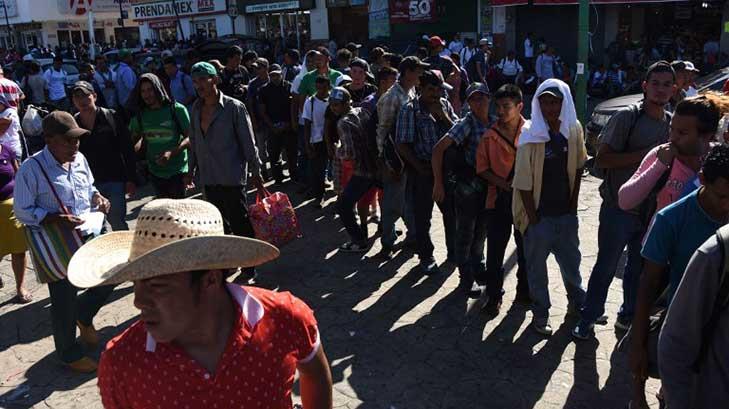 Más de 14 mil hondureños están entre México y Guatemala