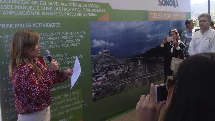 Inauguran trabajos de modernización del puente Trébol
