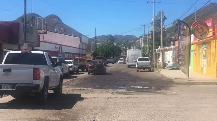 Calles de Guaymas están intransitables tras el paso de ‘Sergio’