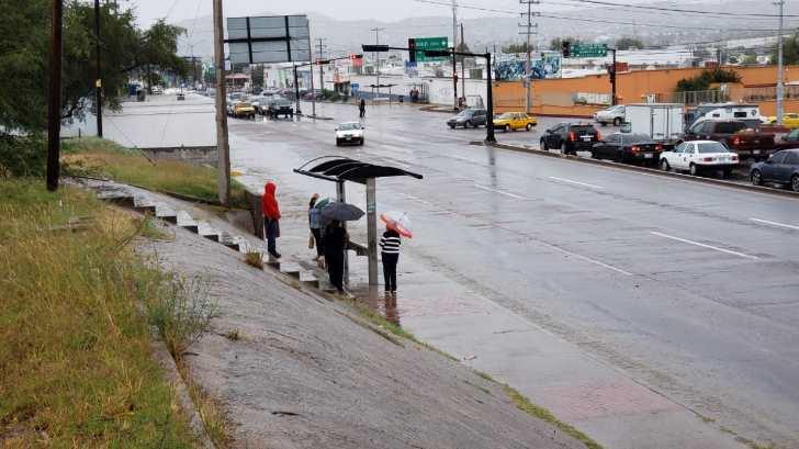 Reportan lluvias leves y saldo blanco en el Norte de Sonora por ‘Sergio’