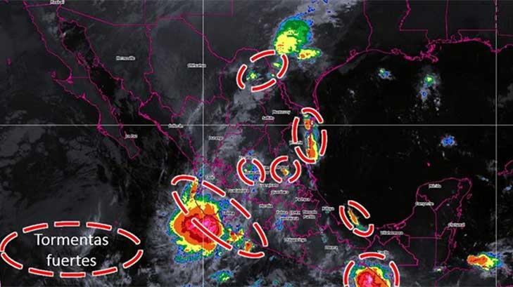 Tormenta tropical Tara provocará lluvias en las costas del Pacífico