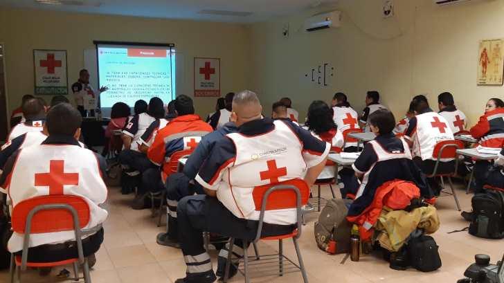 AUDIO | Capacitan a socorristas de Cruz Roja en extracción vehicular