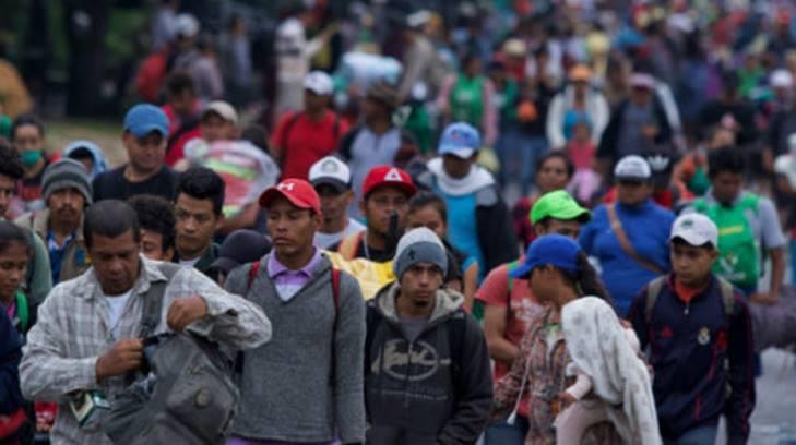 Caravana migrante deberá quedarse en el Sur del país: Segob