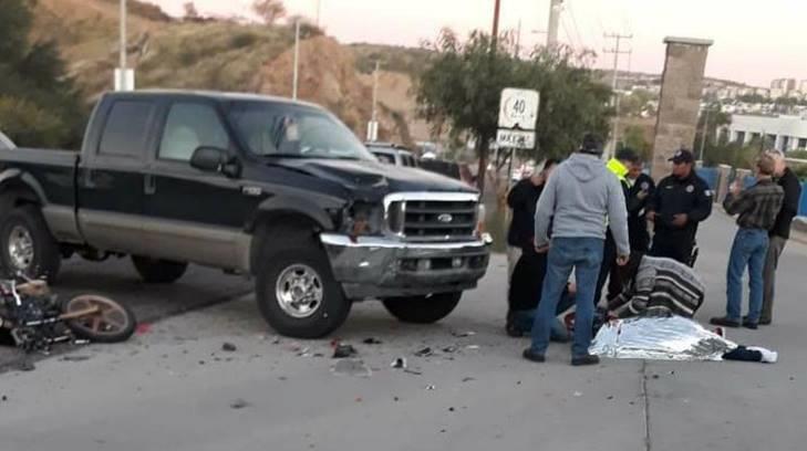AUDIO | Muere motociclista tras fuerte choque en Nogales