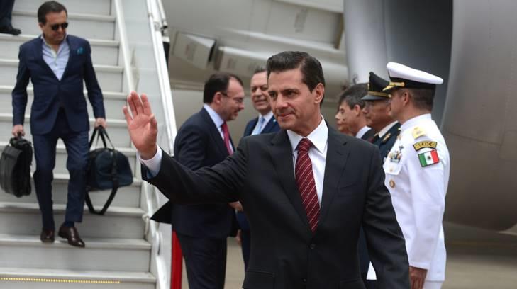 Peña Nieto llega a Argentina para participar en Cumbre del G-20