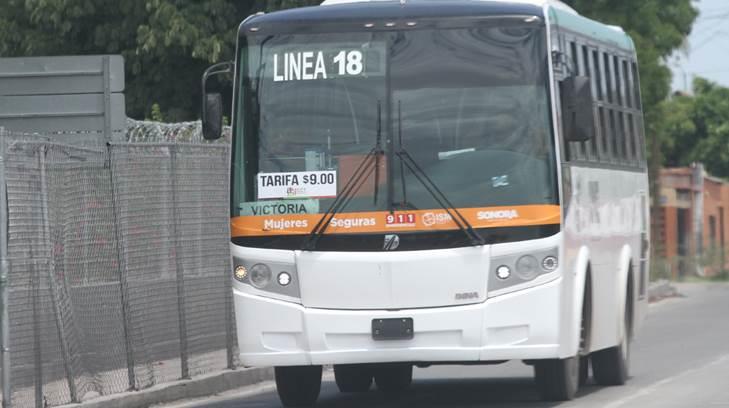 Invierten 15 mdp para modificar rutas de transporte en Hermosillo