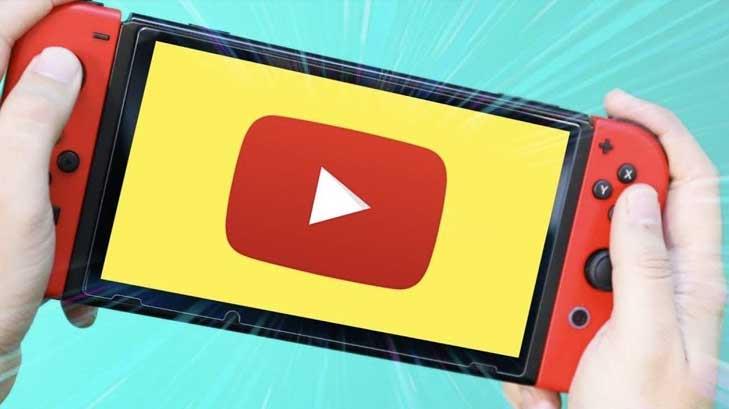 YouTube podría llegar pronto a Nintendo Switch