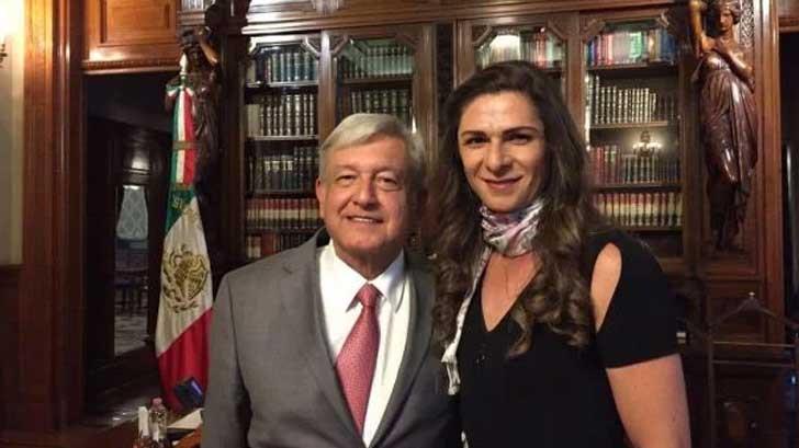 Ana Guevara se reúne con López Obrador