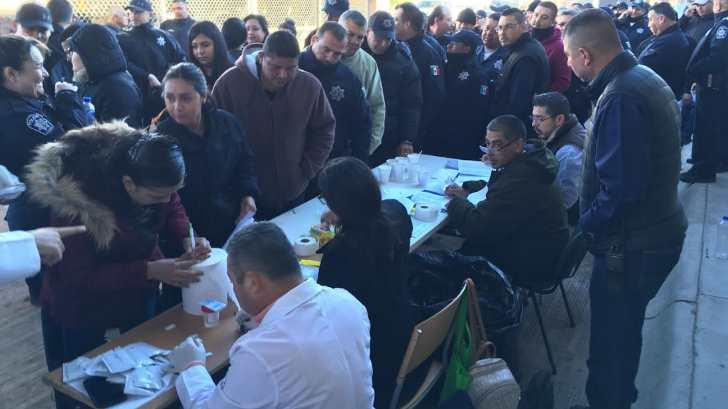 AUDIO | Realizan antidoping a 300 policías municipales en Nogales