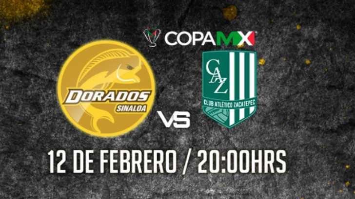 Dorados anuncia el cambio de horario de su debut en la Copa MX